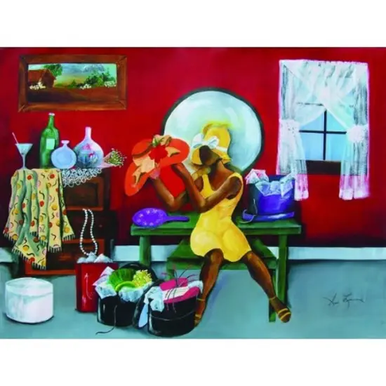 Sunsout Hattie's Delight 500 pc Jigsaw Puzzle 46869 {1}