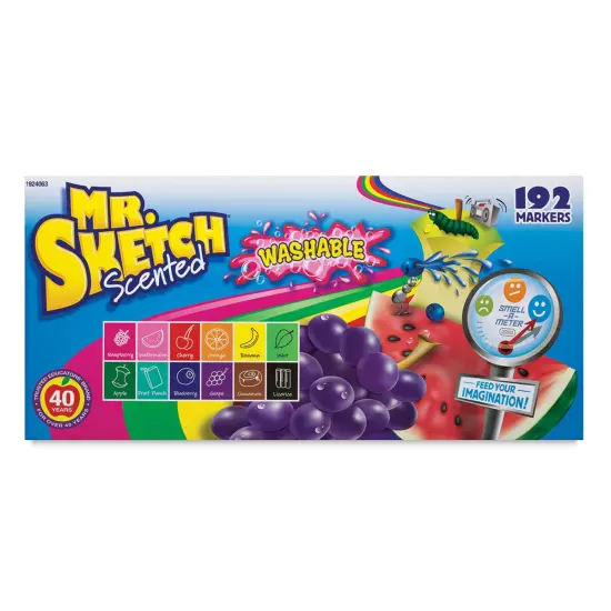 Mr. Sketch Washable Marker Set- Assorted Class Pack, Set of 192 {1}