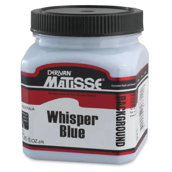 Matisse Background Colors Acrylic Paint - Whisper Blue, 250 ml {1}