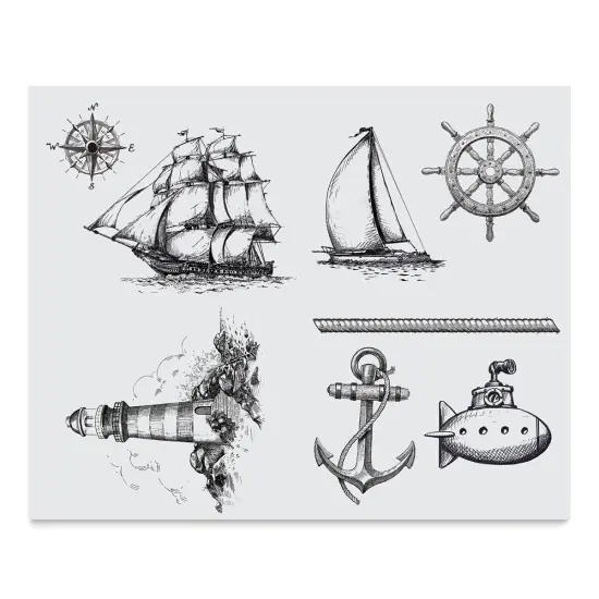 Mayco Designer Silkscreens - Nautical {1}
