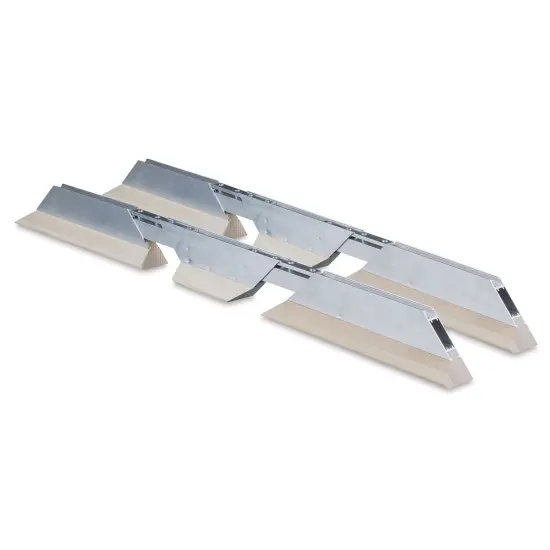 MUSEO ALU-Frame Aluminum Stretcher Bars and Parts - 4" Extender, 1-3/4" Profile, Pkg of 2 {2}