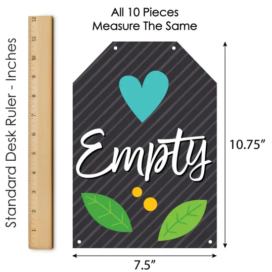 Big Dot of Happiness Empty Nesters - Hanging Vertical Paper Door Banners - Empty Nest Party Wall Decoration Kit - Indoor Door Decor {7}