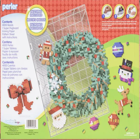Perler Deluxe Fused Bead Box Kit-Wreath {2}