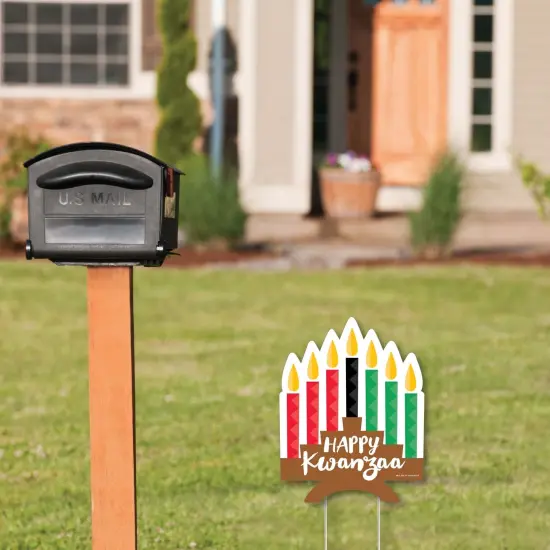 Big Dot of Happiness Happy Kwanzaa - Outdoor Lawn Sign - Yard Sign - 1 Piece {3}