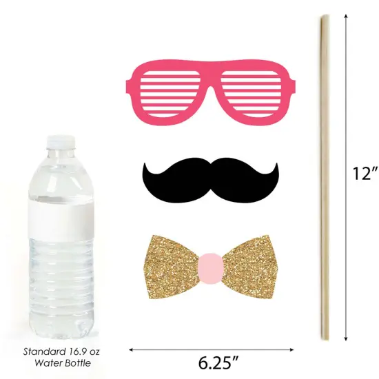 Big Dot of Happiness Sweet 16 Birthday - Photo Booth Props Kit - 20 Count {6}