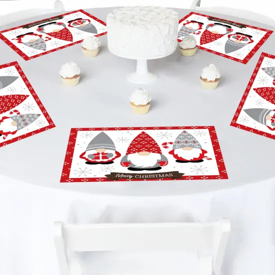 Big Dot of Happiness Christmas Gnomes - Paper Holiday Party Coloring Sheets - Activity Placemats - Set of 16 {4}