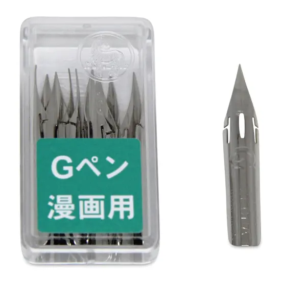 Zebra Comic Pen Nibs - Model G, Pkg of 10 {1}