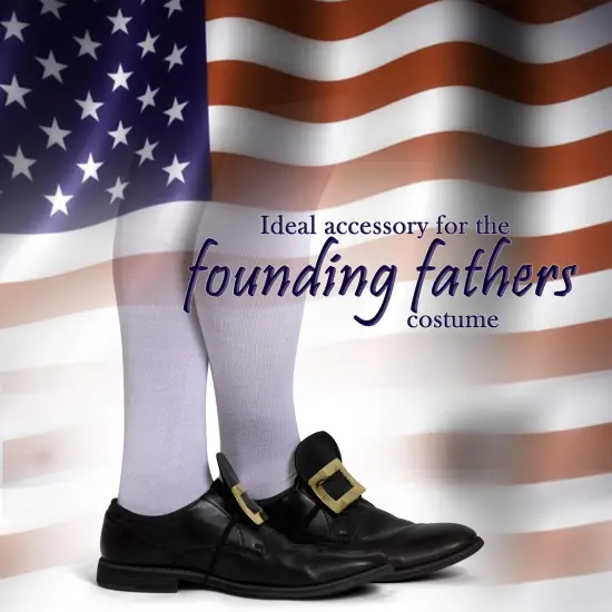 Colonial White Costume Socks - Knee High White Knit Colonial Costume Dress Socks for Adults and Children {2}