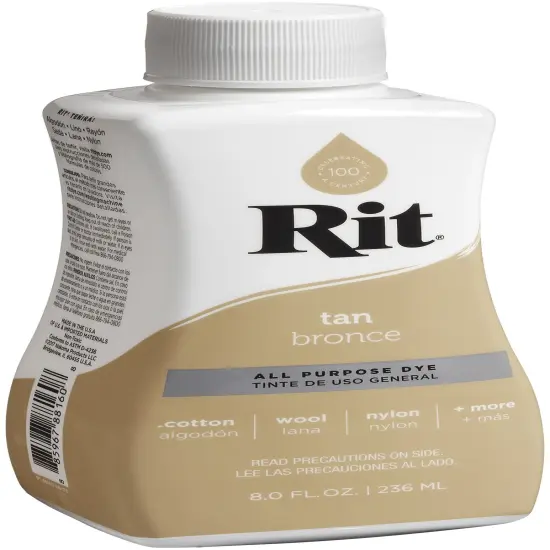 Multipack of 3 - Rit Dye Liquid 8oz-Tan {3}