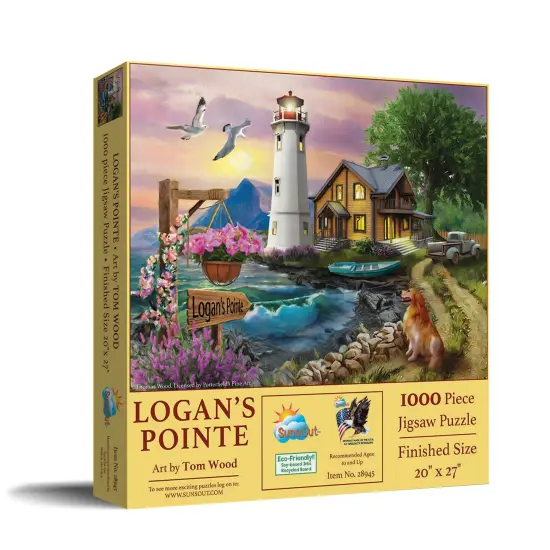 Sunsout Logan's Pointe 1000 pc Jigsaw Puzzle 28945 {3}