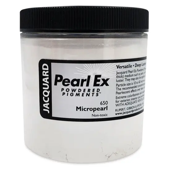 Jacquard Pearl-Ex Pigment - 4 oz, Micropearl, Jar {1}