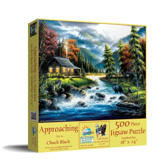 Sunsout Approaching 500 pc Jigsaw Puzzle 55108 {2}