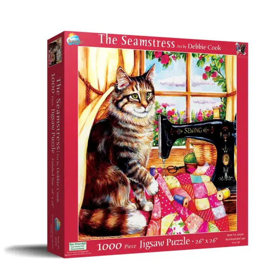 Sunsout The Seamstress 1000 pc Jigsaw Puzzle 36469 {3}