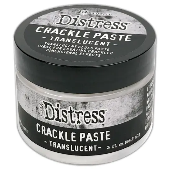 Tim Holtz Distress Crackle Paste 3oz-Translucent {1}