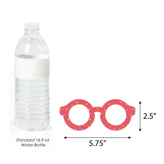 Big Dot of Happiness Happy Grandparents Day Glasses - Paper Card Stock Grandma & Grandpa Party Photo Booth Props Kit - 10 Count {6}