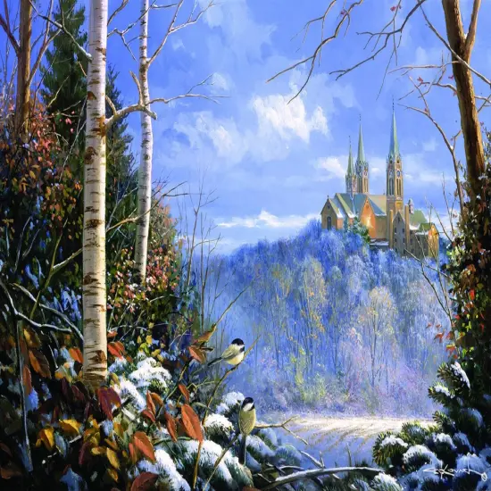 Sunsout Holy Hill Sentinels 1000 pc Jigsaw Puzzle 29210 {1}