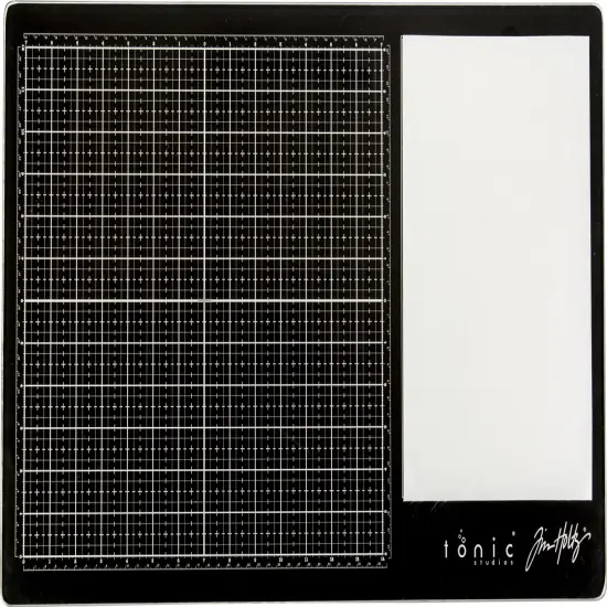 Tim Holtz Glass Media Mat-23.75"X14.25" {2}