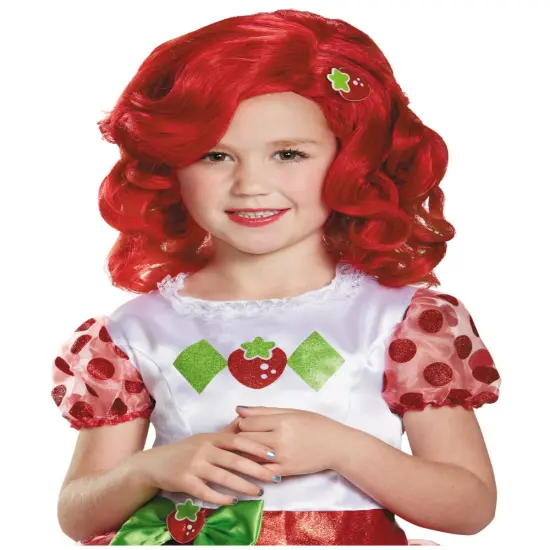 Strawberry Shortcake Deluxe Child Wig Girls Costume Accessory {1}