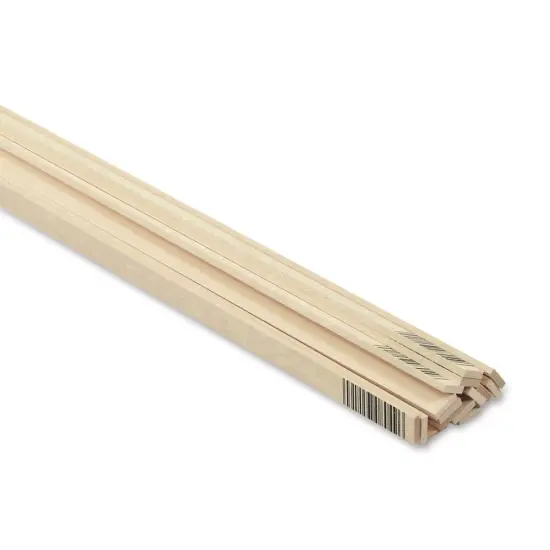 Midwest Products Genuine Basswood Strips - 15 Pieces, 1/8" x 1/2" x 36" {1}