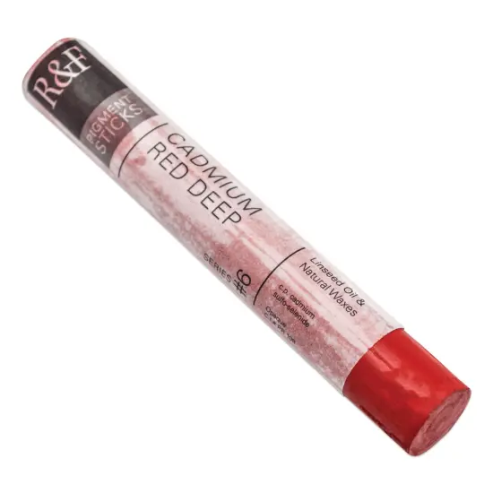 R&F Pigment Stick - Cadmium Red Deep, 38 ml stick {1}