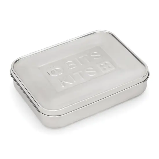 Fox Run 20803 Stainless Steel 5 Compartment Snack Container with Lid {5}