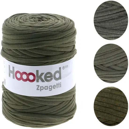 Multipack of 4 - Hoooked Zpagetti Yarn-Vineyard Green {2}