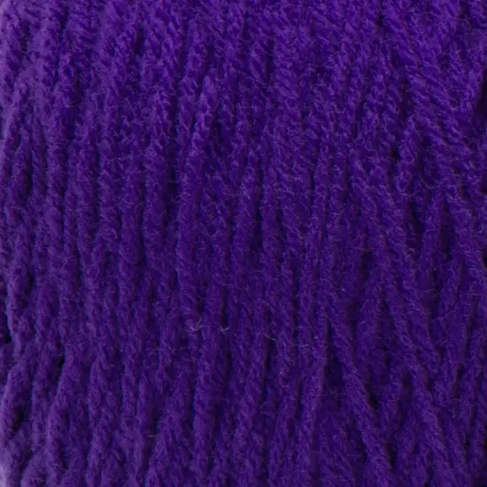 Red Heart Super Saver Jumbo Amethyst Yarn - 2 Pack of 396g/14oz - Acrylic - 4 Medium (Worsted) - 744 Yards - Knitting/Crochet {3}