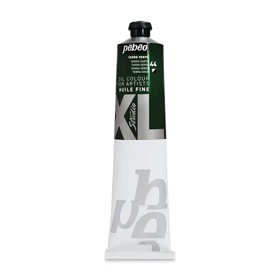 Pebeo XL Studio Oil Color - Green Earth, 200 ml tube {1}