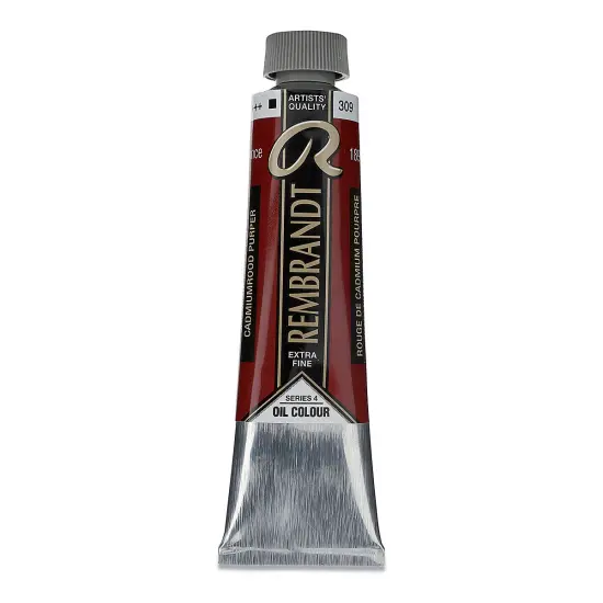 Rembrandt Artists' Oil Color - Cadmium Red Purple, 40 ml tube {2}