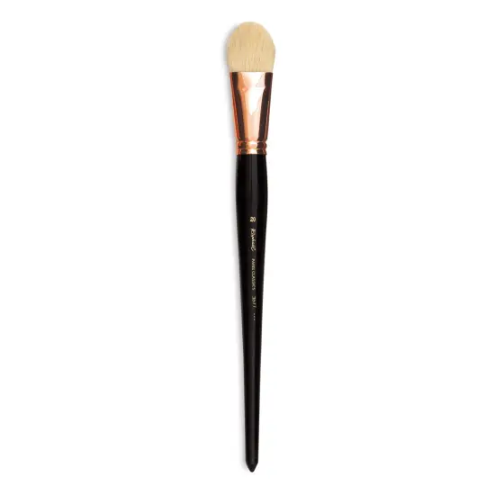 Raphael Paris Classic Brush - Short Filbert, Long Handle, Size 20 {1}