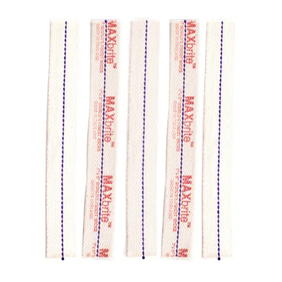 1" Wide Flat Cotton Oil Lamp Lantern Replacement Wicks Pack of 5 {1}