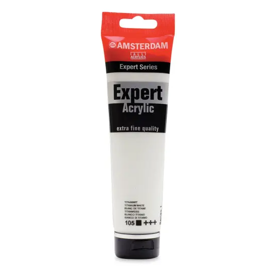 Amsterdam Expert Series Acrylics - Titanium White, 150 ml tube {1}