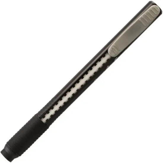 Clic Eraser Grip Retractable Eraser with Grip, Black Barrel {4}