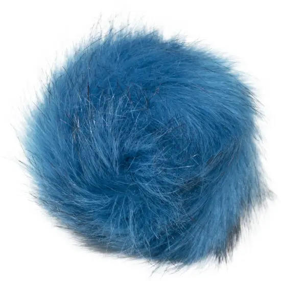 Pepperell Braiding Faux Fur Pom With Loop {2}