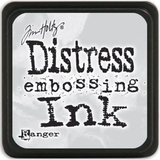 Tim Holtz Distress Mini Embossing Ink Pad-Clear {1}