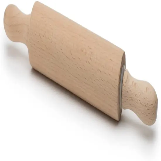 Fox Run Junior Wood Rolling Pin Perfect for Kids 5.75" Barrel {3}