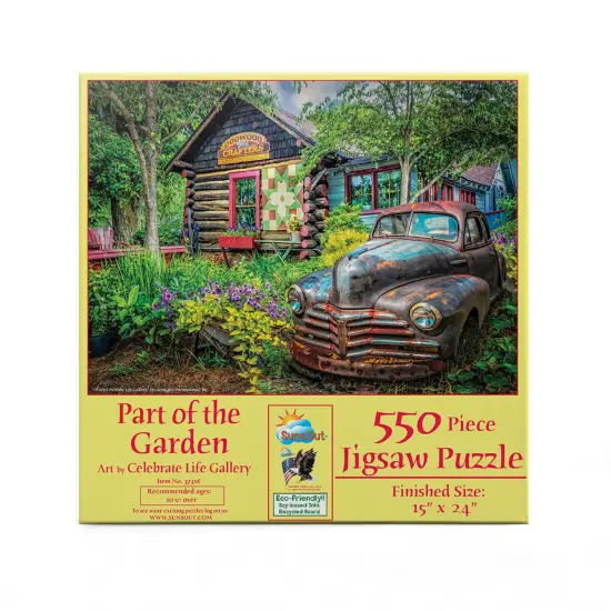 Sunsout Part of the Garden 550 pc Jigsaw Puzzle 37316 {4}