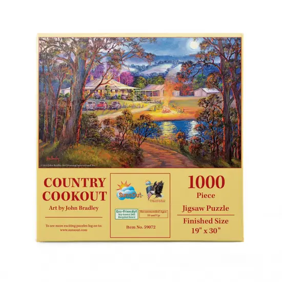 Sunsout Country Cookout 1000 pc Jigsaw Puzzle 59072 {4}