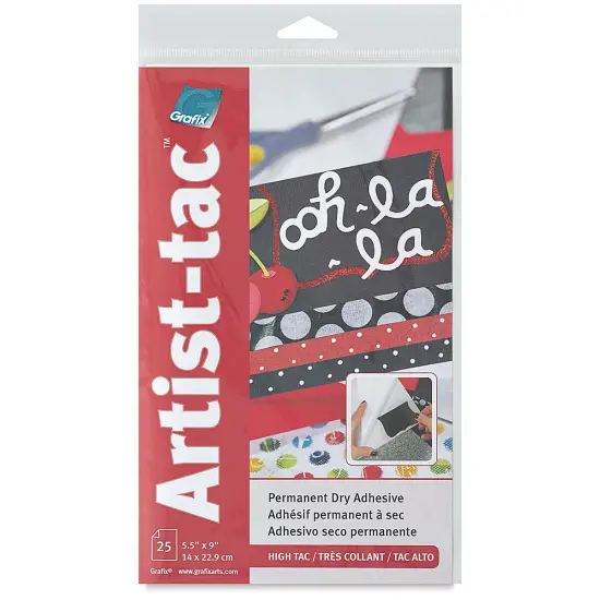 Grafix Artist Tac - 5-1/2" x 9", Pkg of 25 Sheets {1}