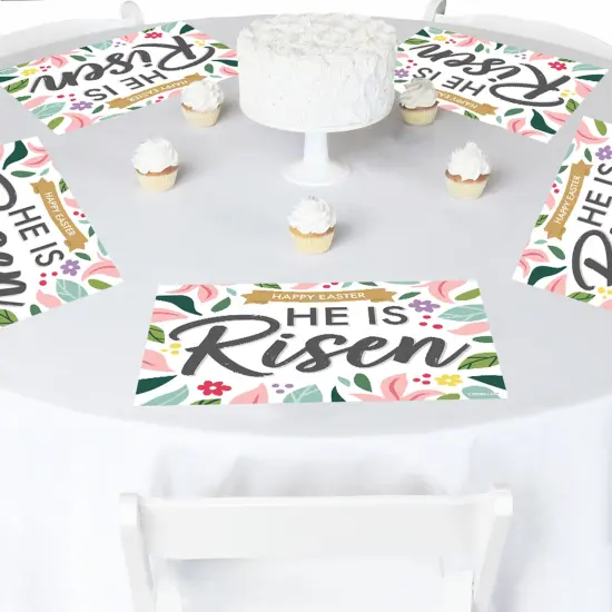 Big Dot of Happiness Religious Easter - Paper Christian Holiday Party Coloring Sheets - Activity Placemats - Set of 16 {4}