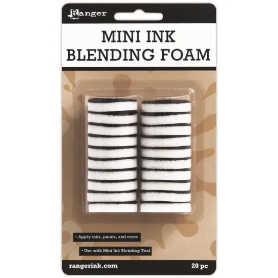 Ranger Mini Ink Blending Foam 1" 20/Pkg-For IBT40965 {1}