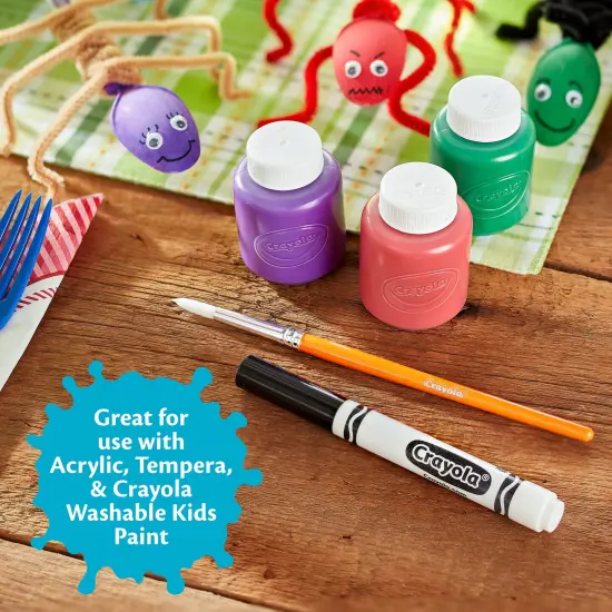 Crayola Paintbrushes-Round 4/Pkg {4}