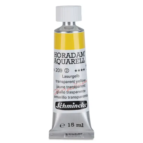 Schmincke Horadam Aquarell Artist Watercolor - Transparent Yellow, 15 ml tube {1}