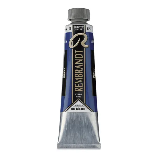 Rembrandt Artists' Oil Color - Indigo, 40 ml tube {2}
