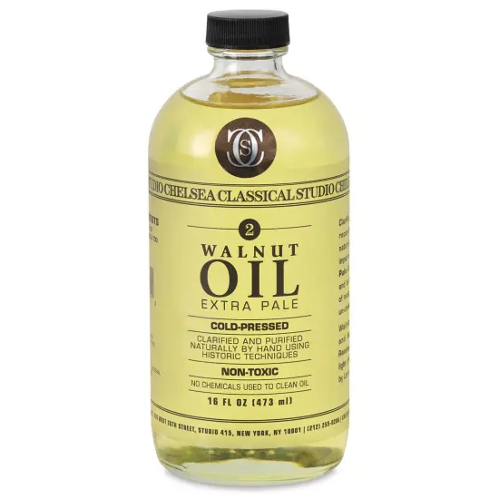 Chelsea Classical Studio Oil Painting - Walnut Oil, 16 oz {2}