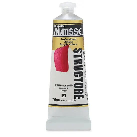 Matisse Structure Paint - Primary Red, 75 ml {2}