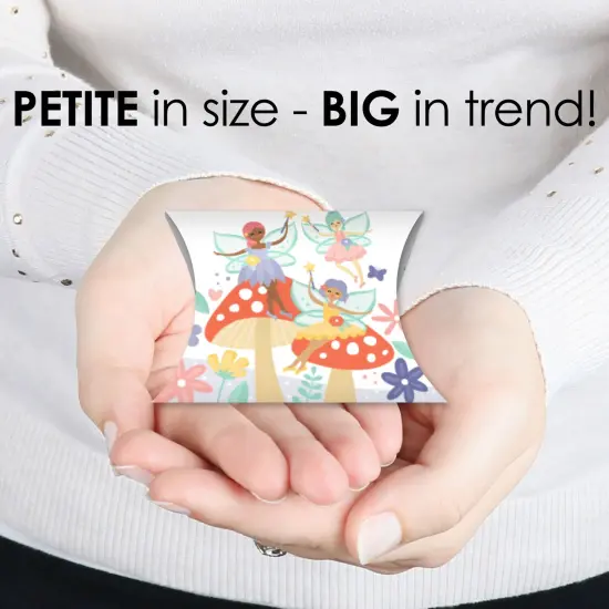 Big Dot of Happiness Let's Be Fairies - Favor Gift Boxes - Fairy Garden Birthday Party Petite Pillow Boxes - Set of 20 {4}