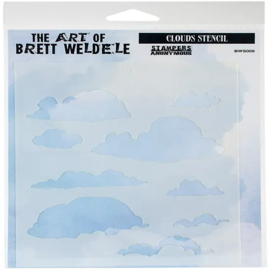 Brett Weldele Stencils 6.5"X4.5" {2}