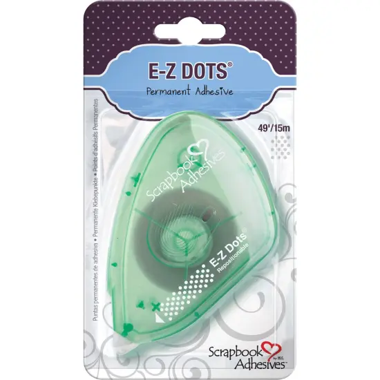 Scrapbook Adhesives E-Z Dots Dispenser-Repositionable, .375"X49' {1}