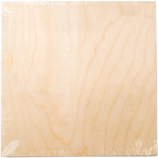 Plaid Wood Canvas Panel-10"X10" {2}